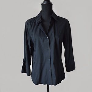 Black button up perfect business attire